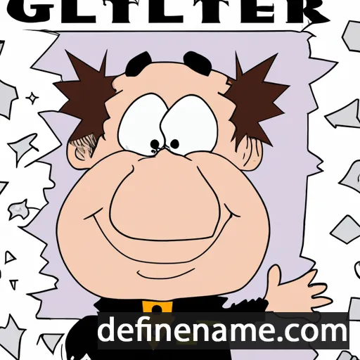 cartoon of the name Giltbert