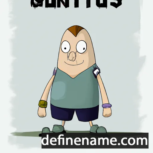 Gintautas cartoon