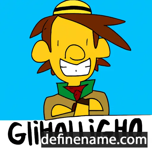 Gioacchino cartoon