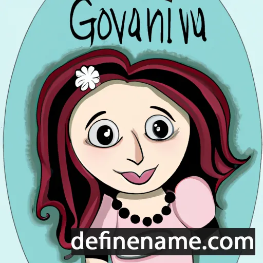 cartoon of the name Giovanna