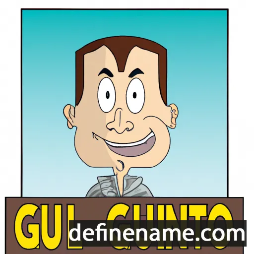 cartoon of the name Giuliano