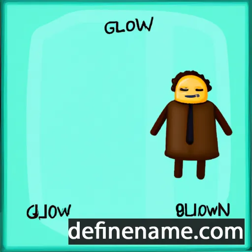 cartoon of the name Gladwin