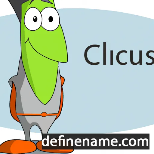 cartoon of the name Glaucus