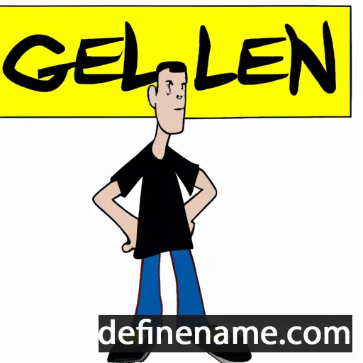 Glen cartoon