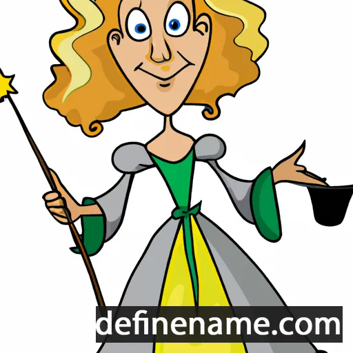 Glinda cartoon