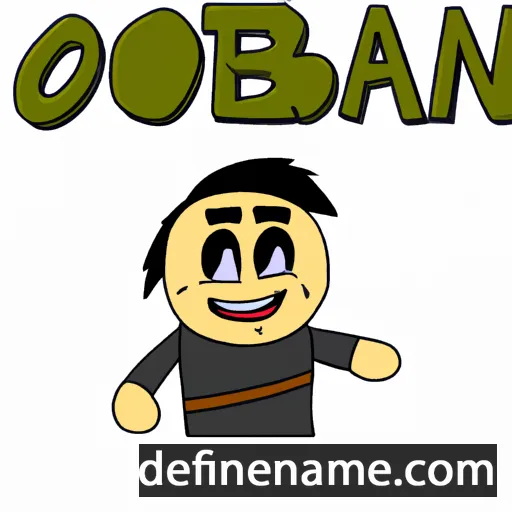 cartoon of the name Gobán