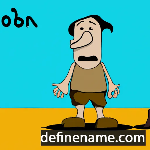 Gobbán cartoon