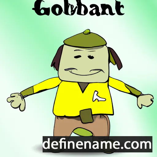 cartoon of the name Gobnat