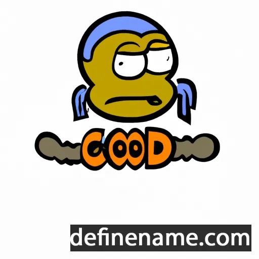 cartoon of the name Goda