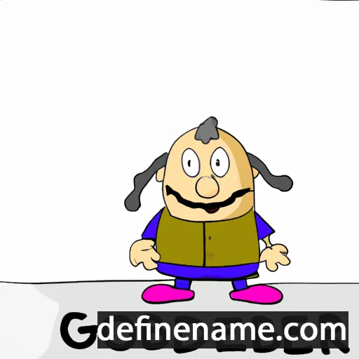 cartoon of the name Godabert