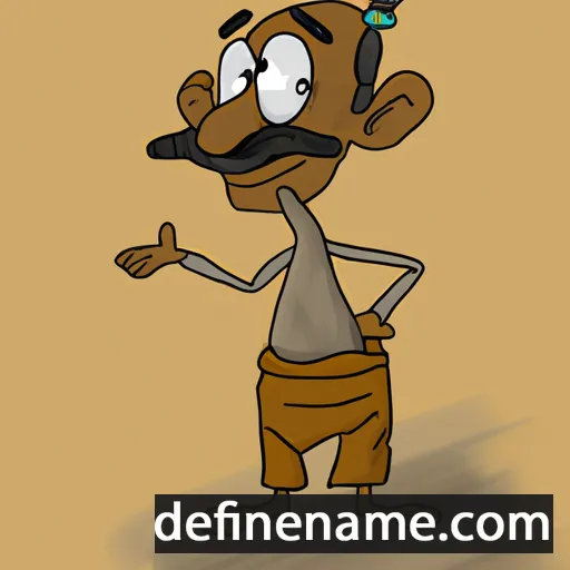 cartoon of the name Godofredo