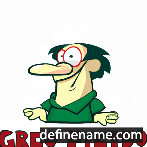 cartoon of the name Goffredo