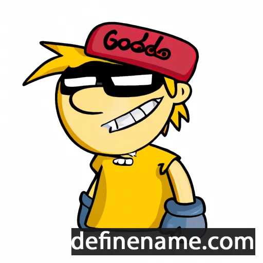 cartoon of the name Goldie