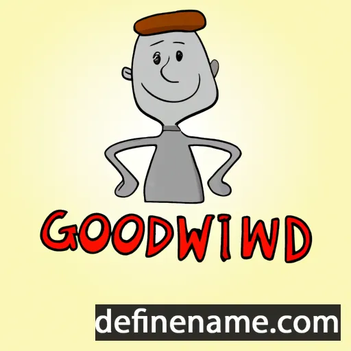 cartoon of the name Goodwin