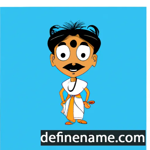 cartoon of the name Gopinath