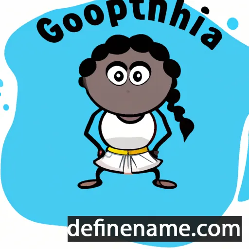 cartoon of the name Gopinatha