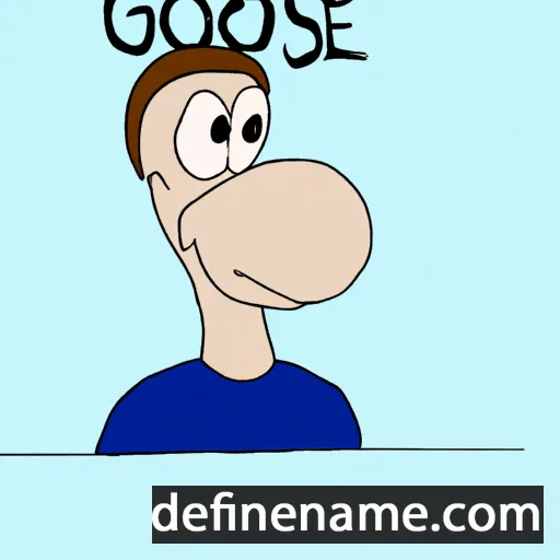 cartoon of the name Gosse