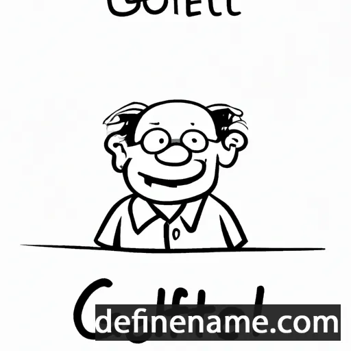 cartoon of the name Gottlieb