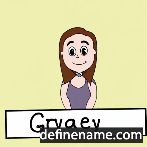 cartoon of the name Gracelyn