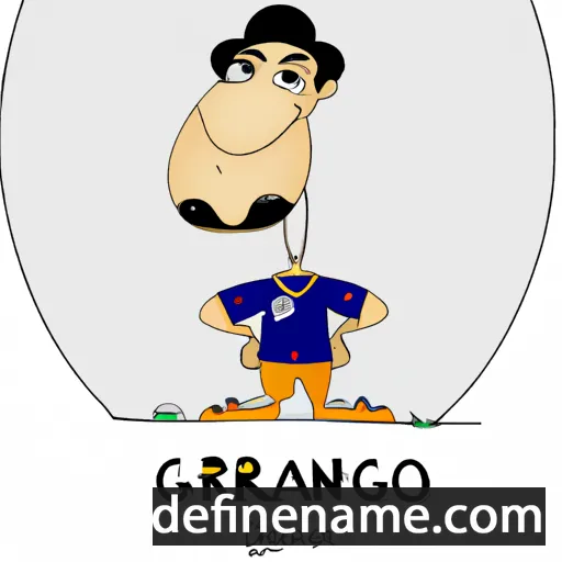 cartoon of the name Graciano