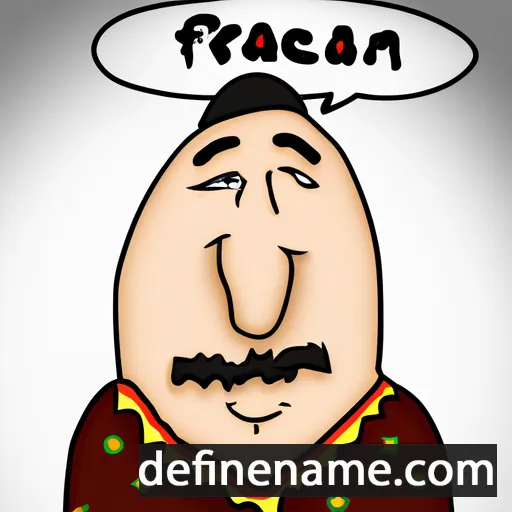 Gracjan cartoon