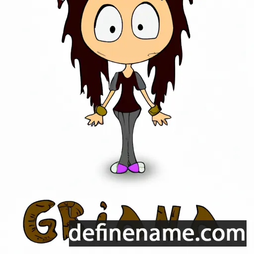 cartoon of the name Grania