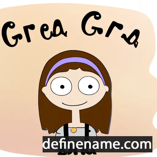 Gréta cartoon