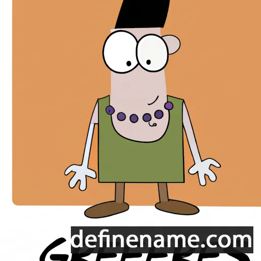 cartoon of the name Gregers