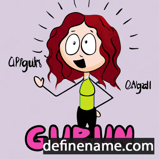 cartoon of the name Gülnar