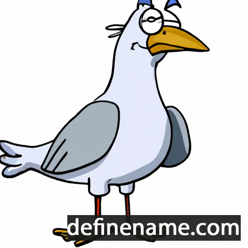 cartoon of the name Gull