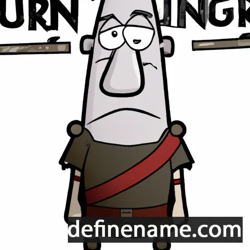 cartoon of the name Gunnbjǫrg