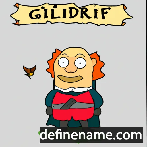 Guðleifr cartoon