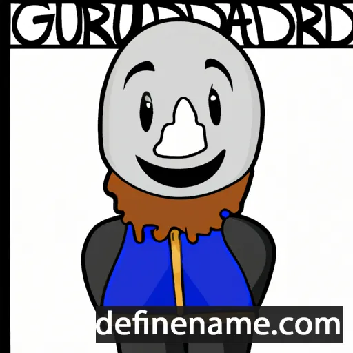 Guðmundr cartoon