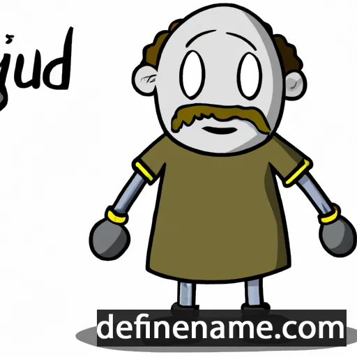 cartoon of the name Guðni