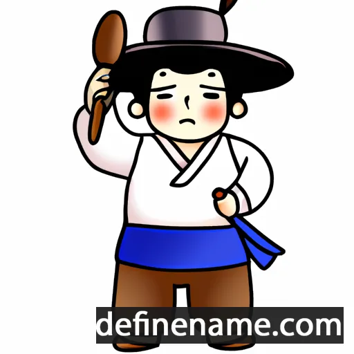 Gyeong-Suk cartoon