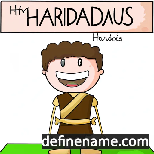 Hadrianus cartoon