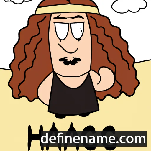 cartoon of the name Hagar