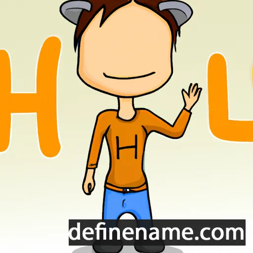 cartoon of the name Hai