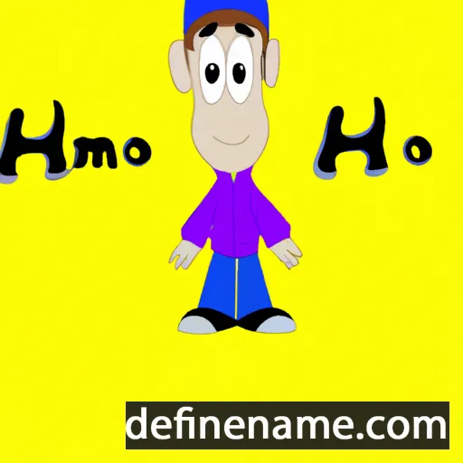 cartoon of the name Haimo