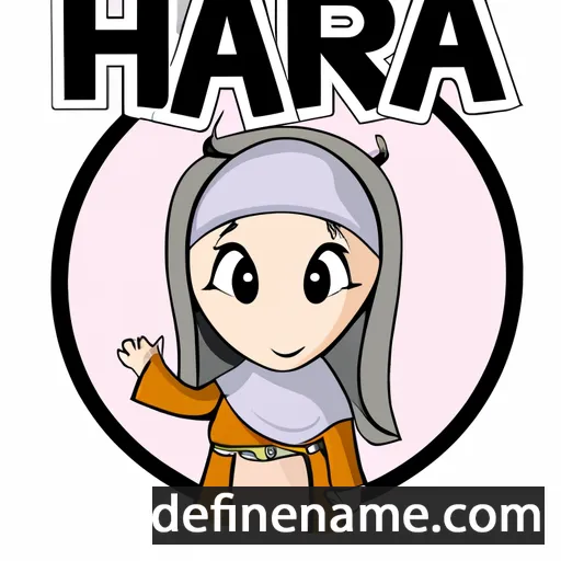 Hajar cartoon