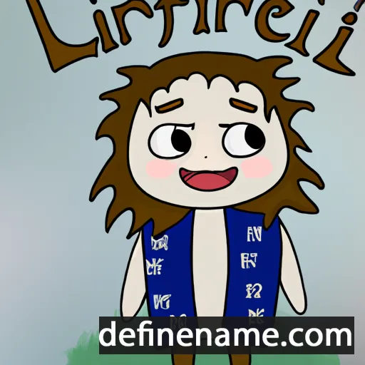 cartoon of the name Ísleifur