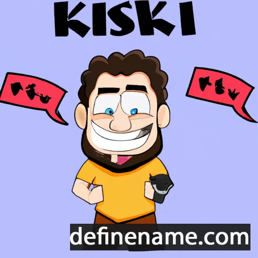 cartoon of the name İshak