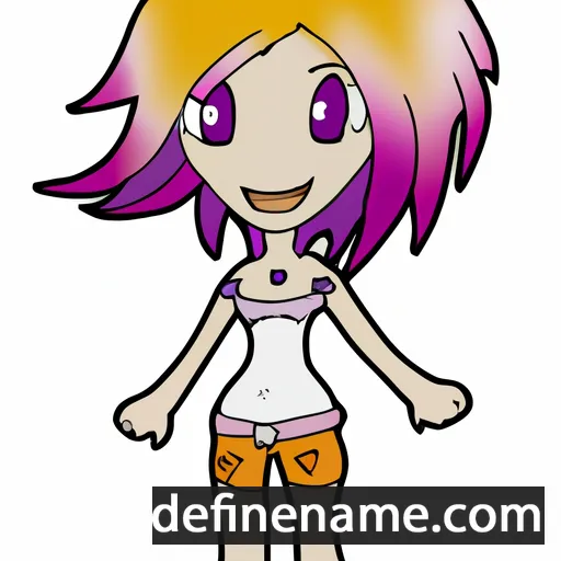 cartoon of the name Iride