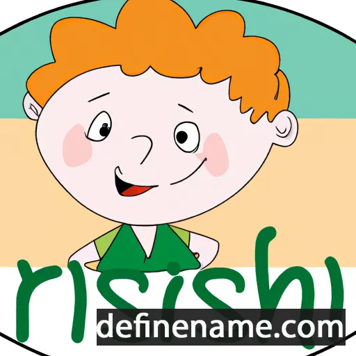 cartoon of the name Irish