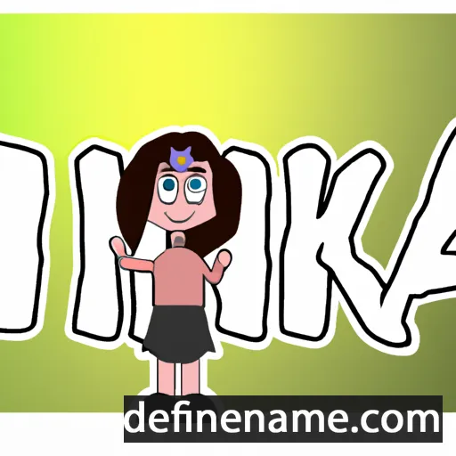 cartoon of the name Irka