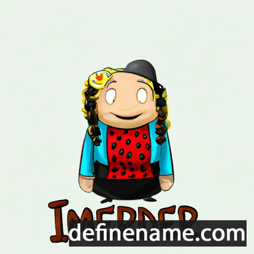 Irmengarde cartoon