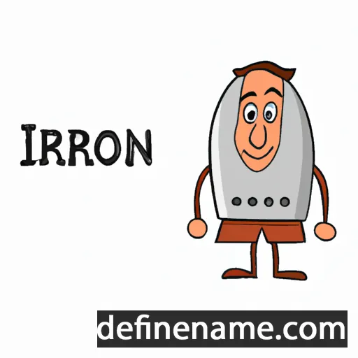 Iron cartoon