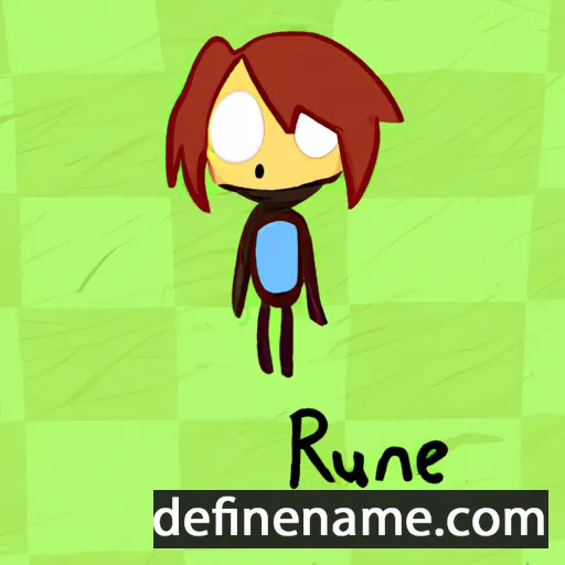 Iruene cartoon