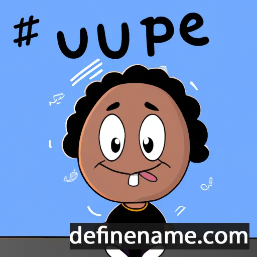 Irupé cartoon