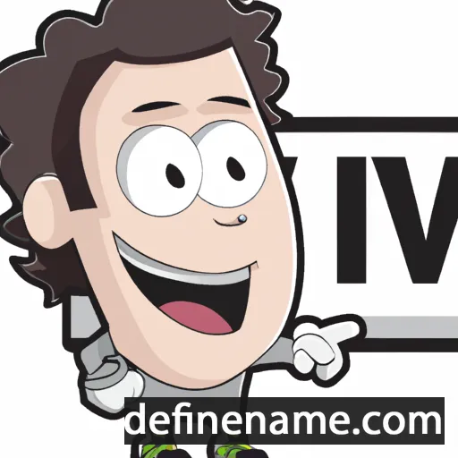 cartoon of the name Irv